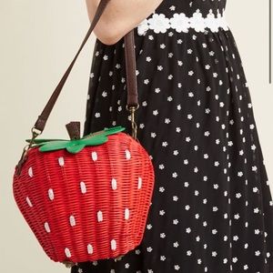 RARE! Collectif Strawberry Bag